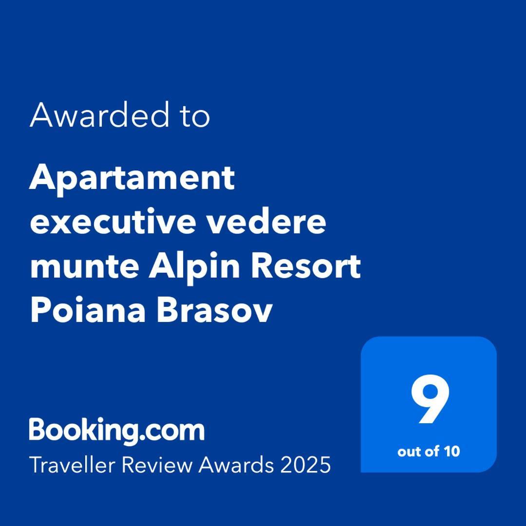 Apartament Executive Vedere Munte Alpin Resort 포이아나브라소프 외부 사진